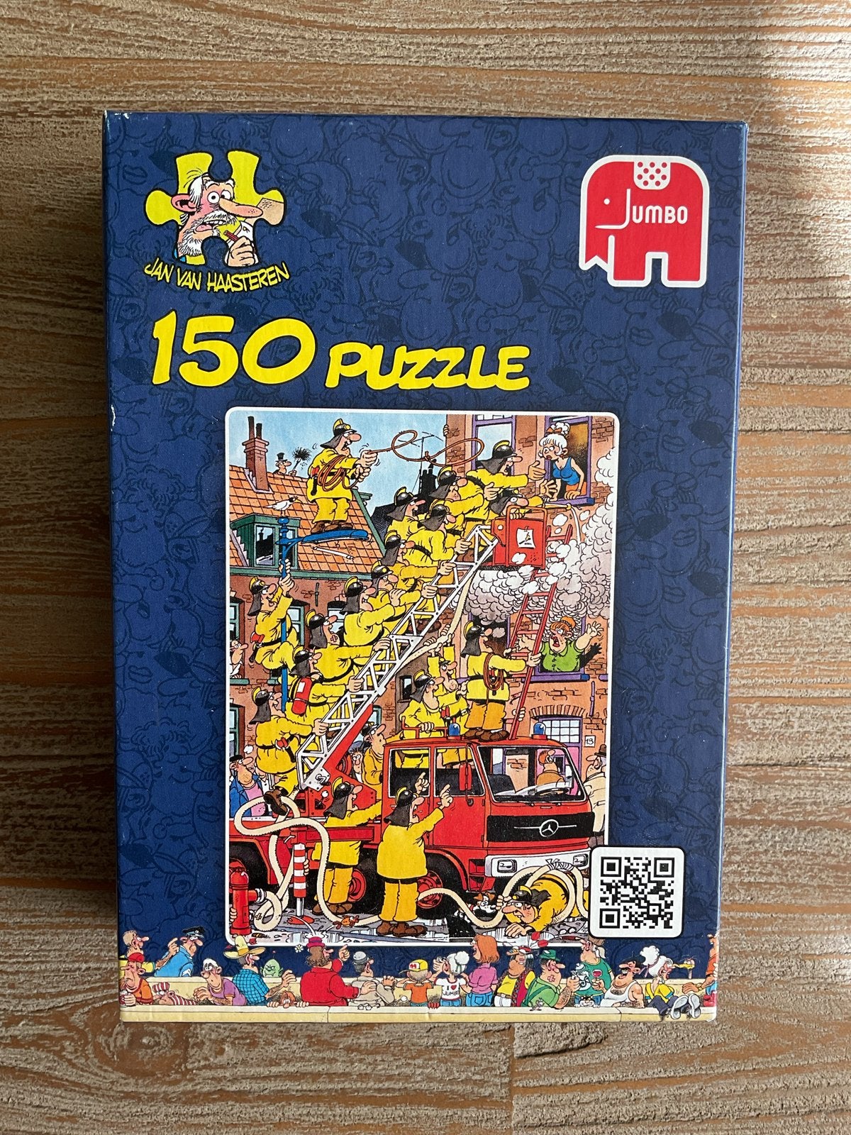 Jan van Haasteren Puzzel - Brandje blussen (150 stukjes), Hobby en Vrije tijd, Denksport en Puzzels, Ophalen of Verzenden, Minder dan 500 stukjes