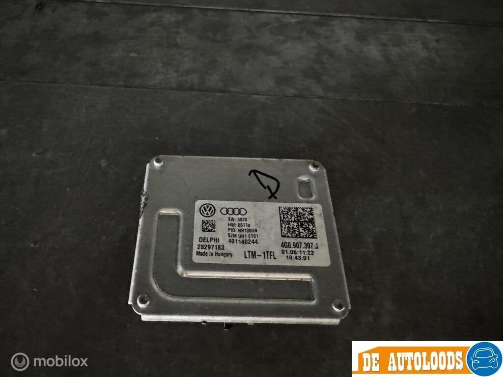 Module LED Verlichting Audi A7 4G VW Passat CC 4G0907397J, Audi, Gebruikt, Audi, Ophalen of Verzenden