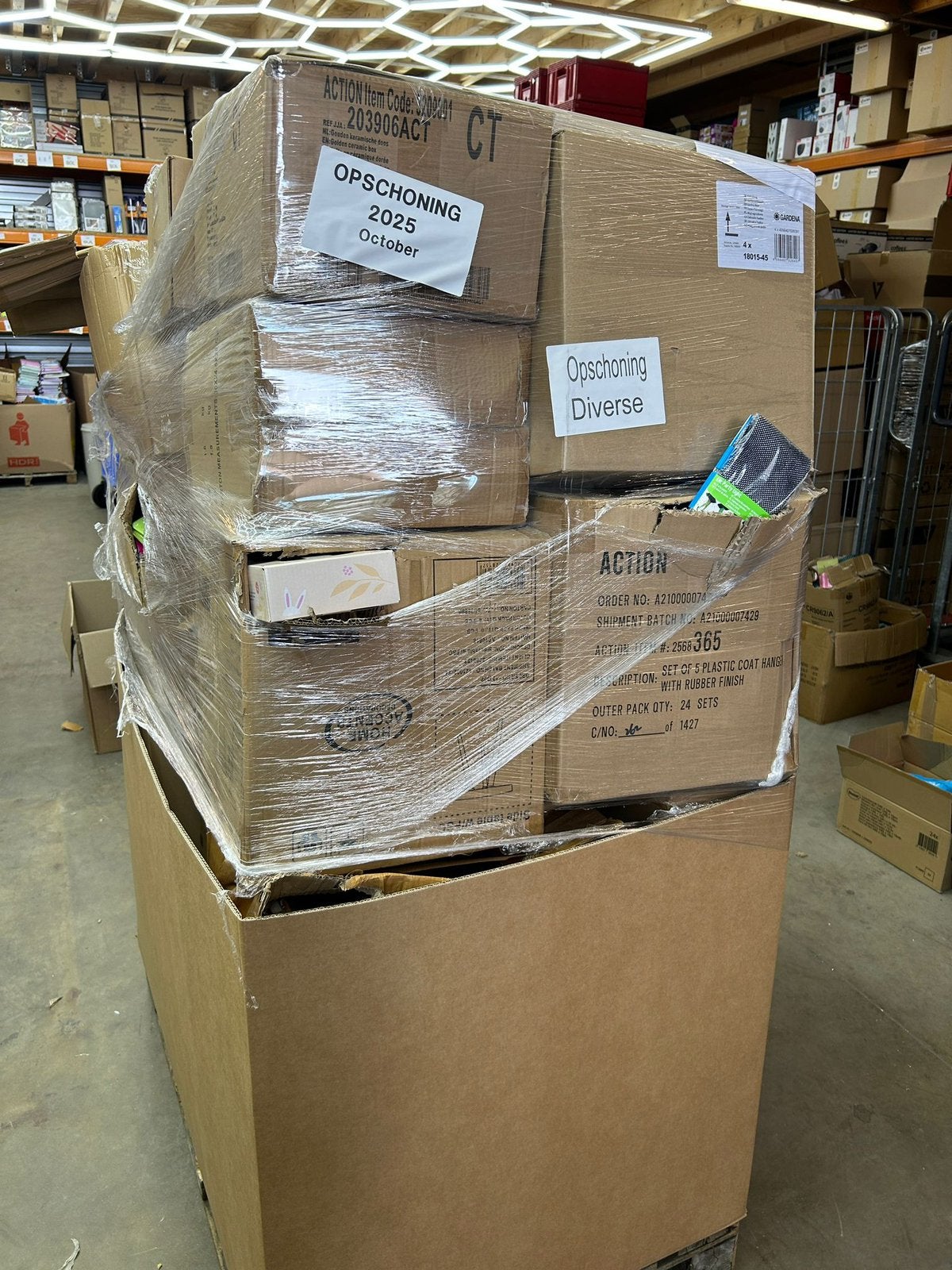 Mixpallet - consumentengoederen, ., Nieuw, Ophalen of Verzenden, .