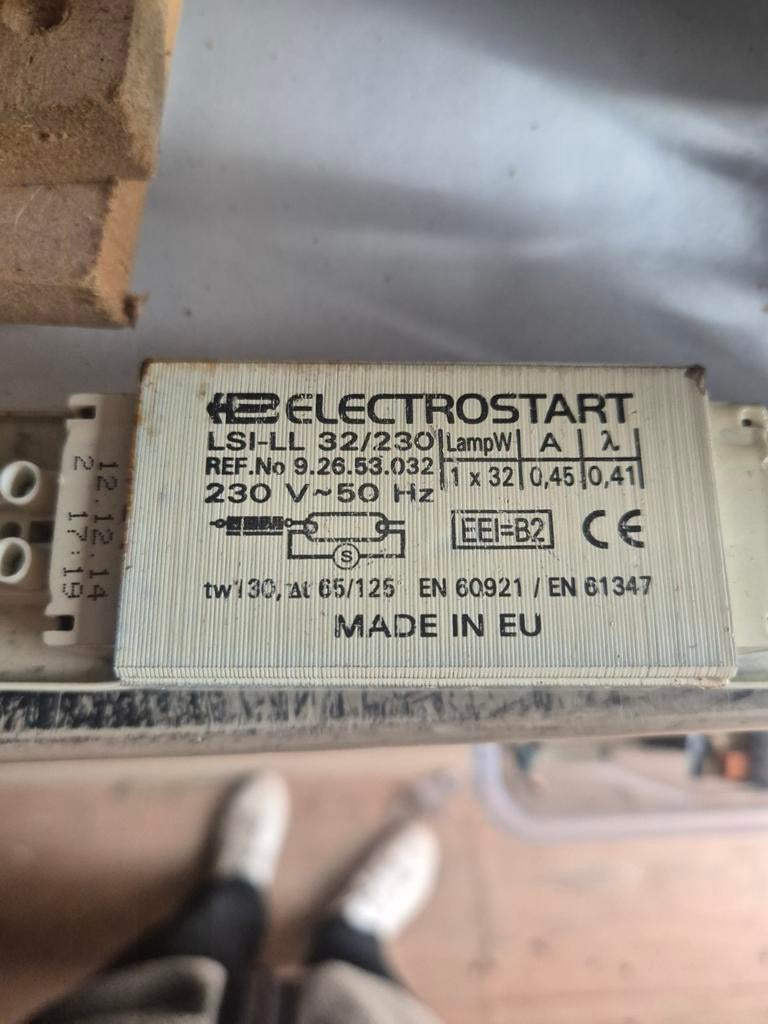 Electrostart LSI-LL 32/230 VSA voor TL-lampen, Ophalen of Verzenden, Gebruikt, Industrieel