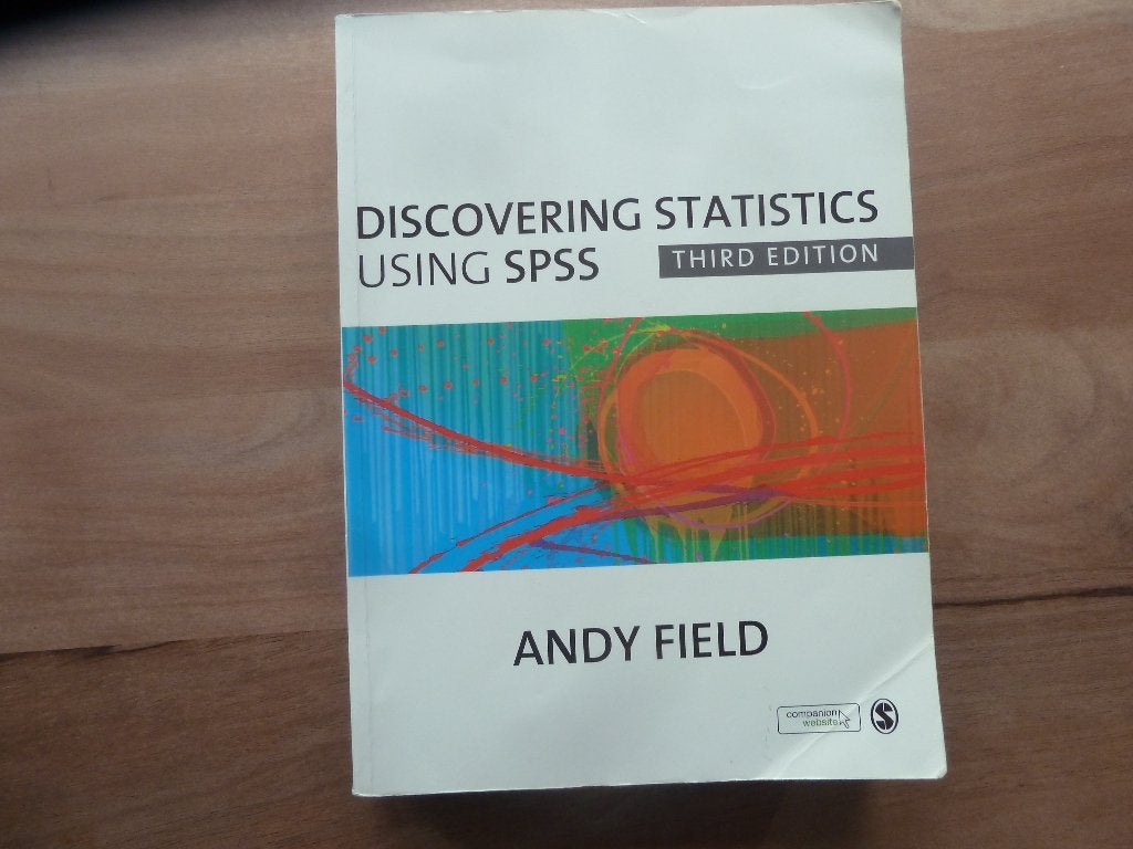 Discovering Statistics Using SPSS-Andy Field (third edition), Ophalen of Verzenden, Alpha, Gelezen, WO