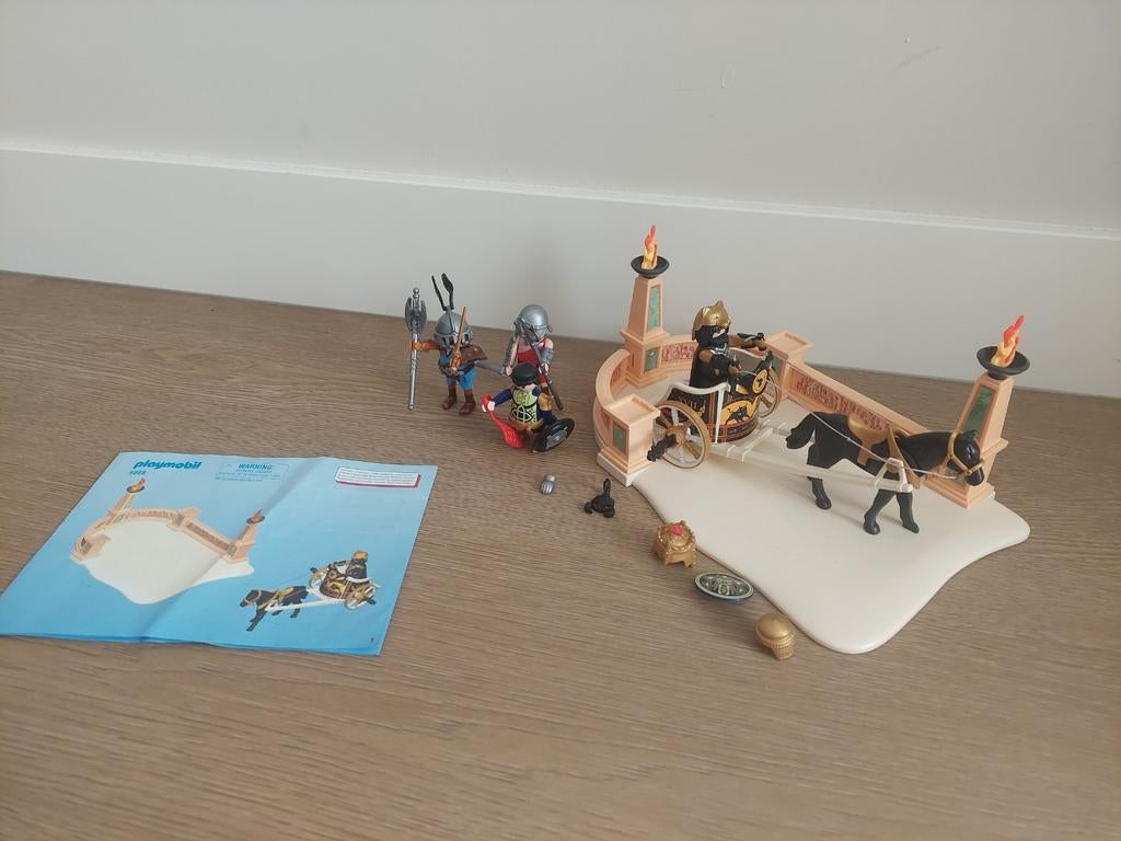 Playmobil Gladiatoren Arena 6868 met strijdwagen, Ophalen of Verzenden, Zo goed als nieuw