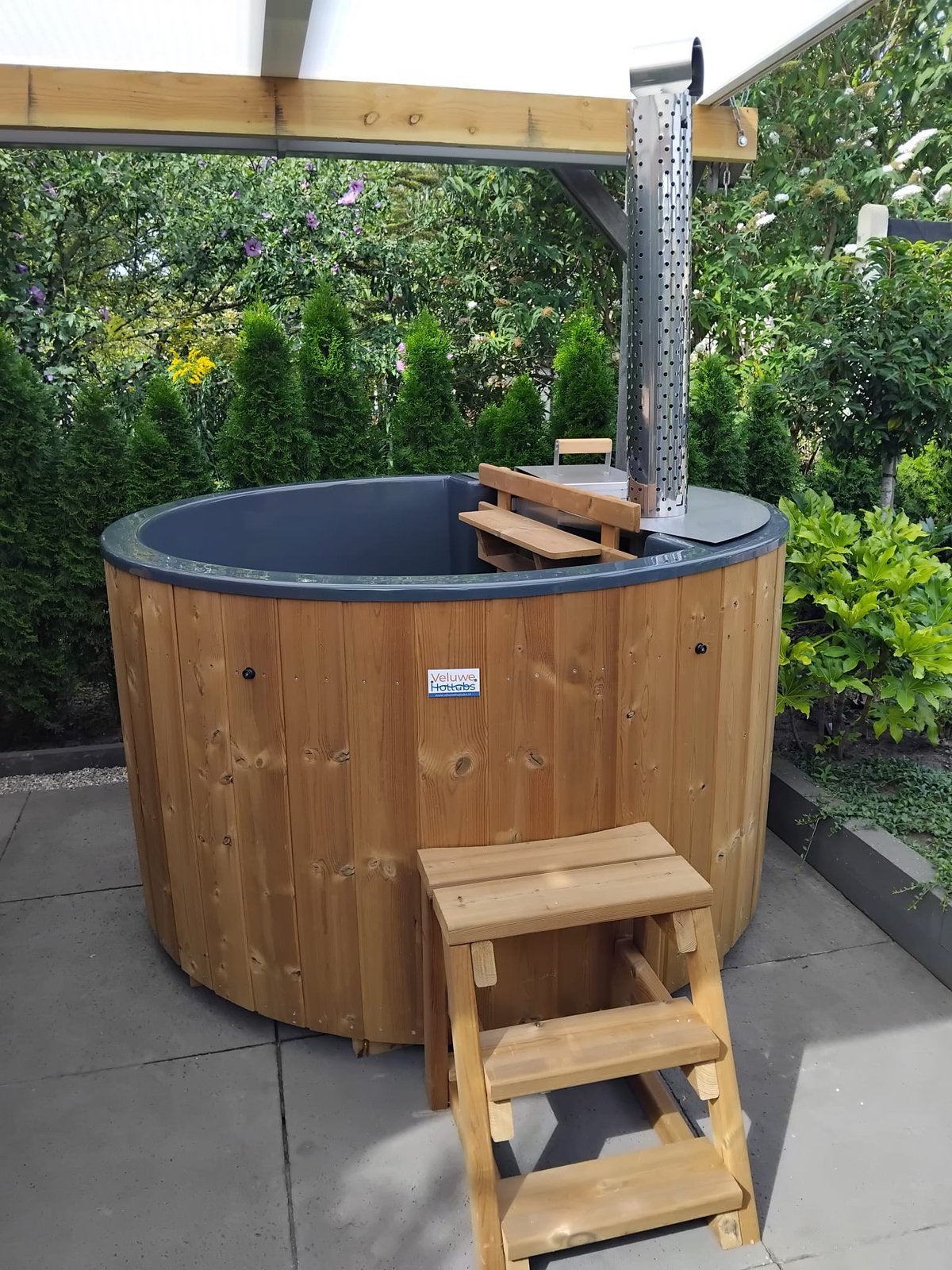ACTIE 2 showroom modellen van € 2500 en € 2850, Tuin en Terras, Verzenden, Zo goed als nieuw, Trap, Vast