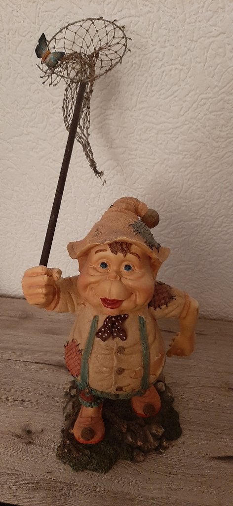 laven Efteling Lock met het vlindernet, Ophalen of Verzenden, Zo goed als nieuw, Beeldje of Poppetje