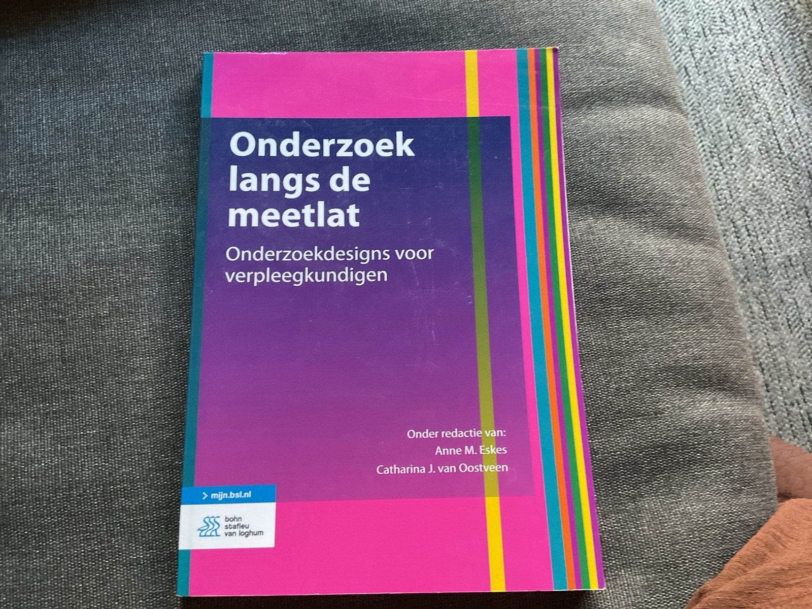 Onderzoek langs de meetlat - Onderzoeksdesigns, Boeken, Ophalen of Verzenden, Gamma, Zo goed als nieuw, HBO
