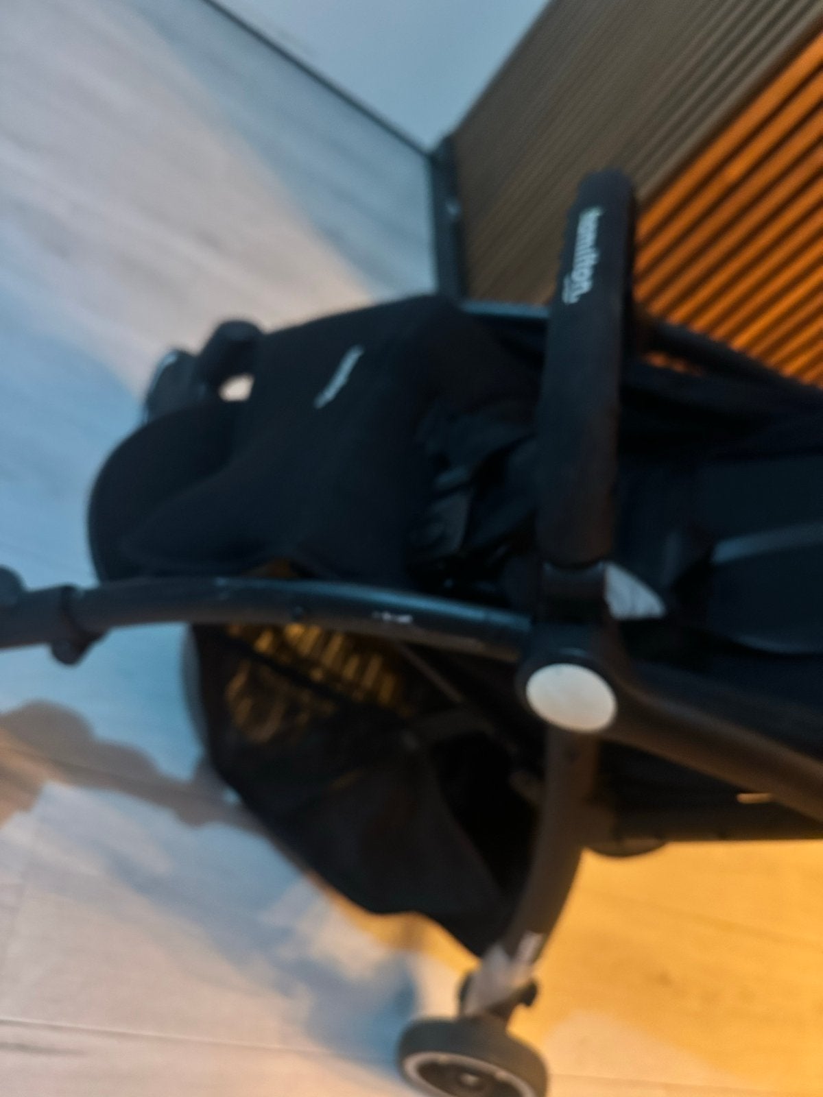 Hamilton kinderwagen, zwart, compact en lichtgewicht, Ophalen, Zo goed als nieuw, Kinderwagen, Overige merken