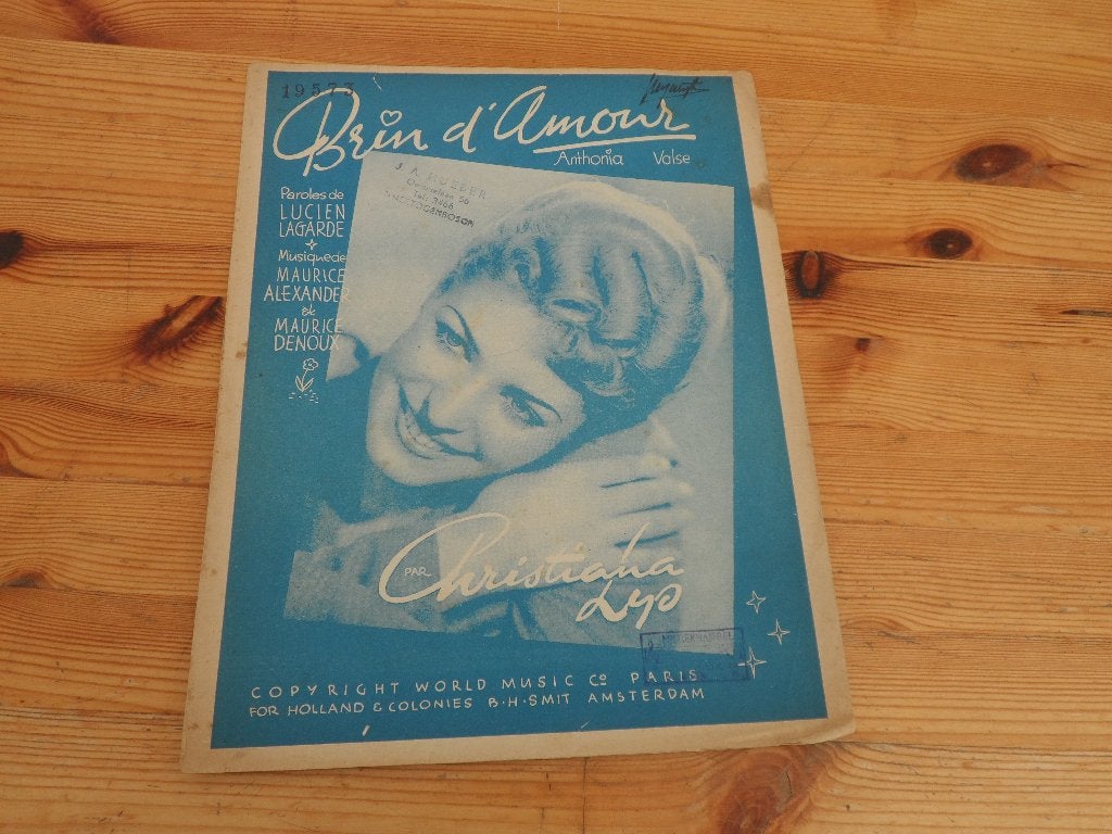 Brin d'amour - alexander / denoux / lagarde anthonia, Gebruikt, Gitaar, Ophalen of Verzenden, Artiest of Componist