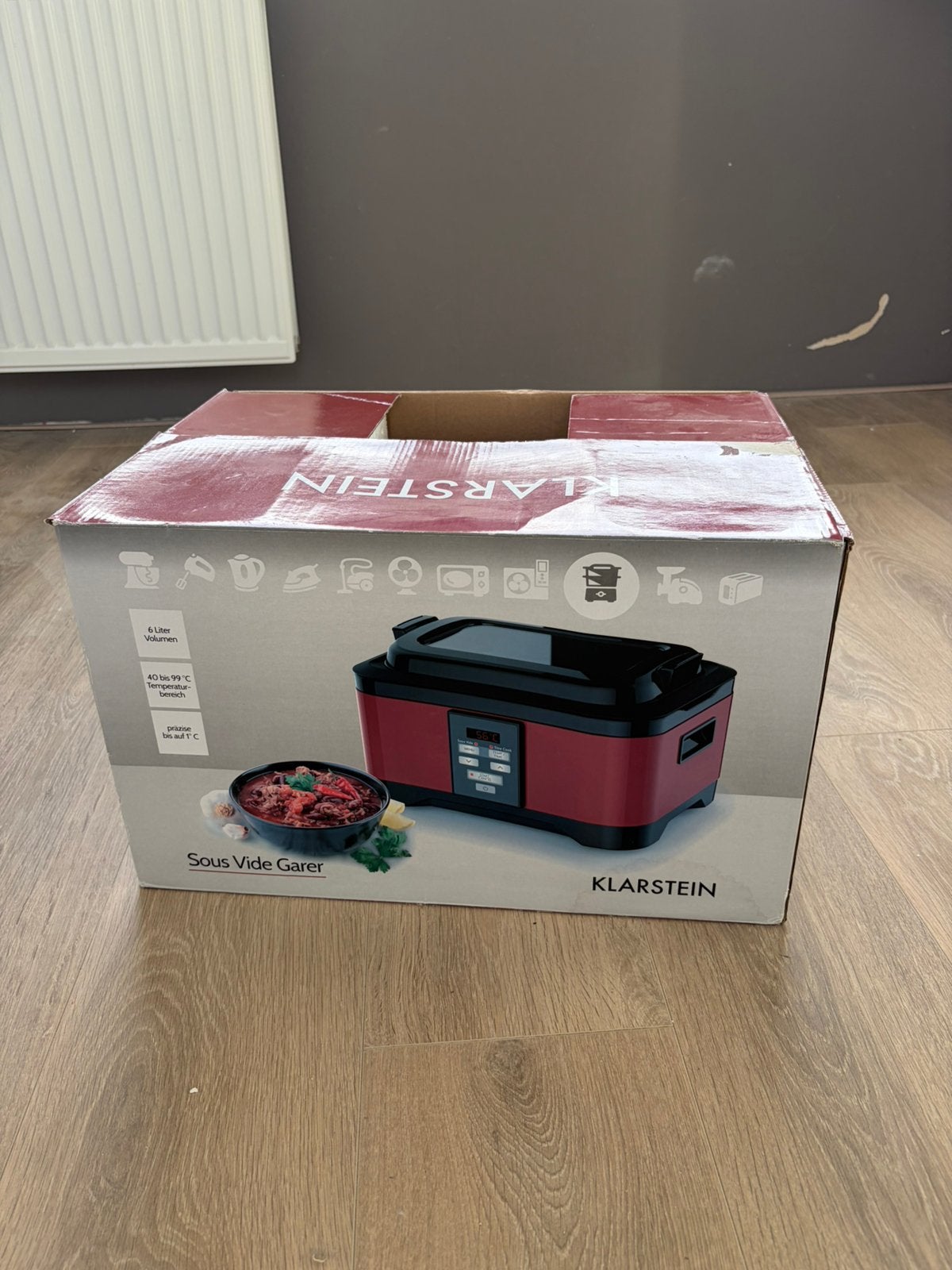 Sous vide apparaat klarstein, Ophalen, Zo goed als nieuw