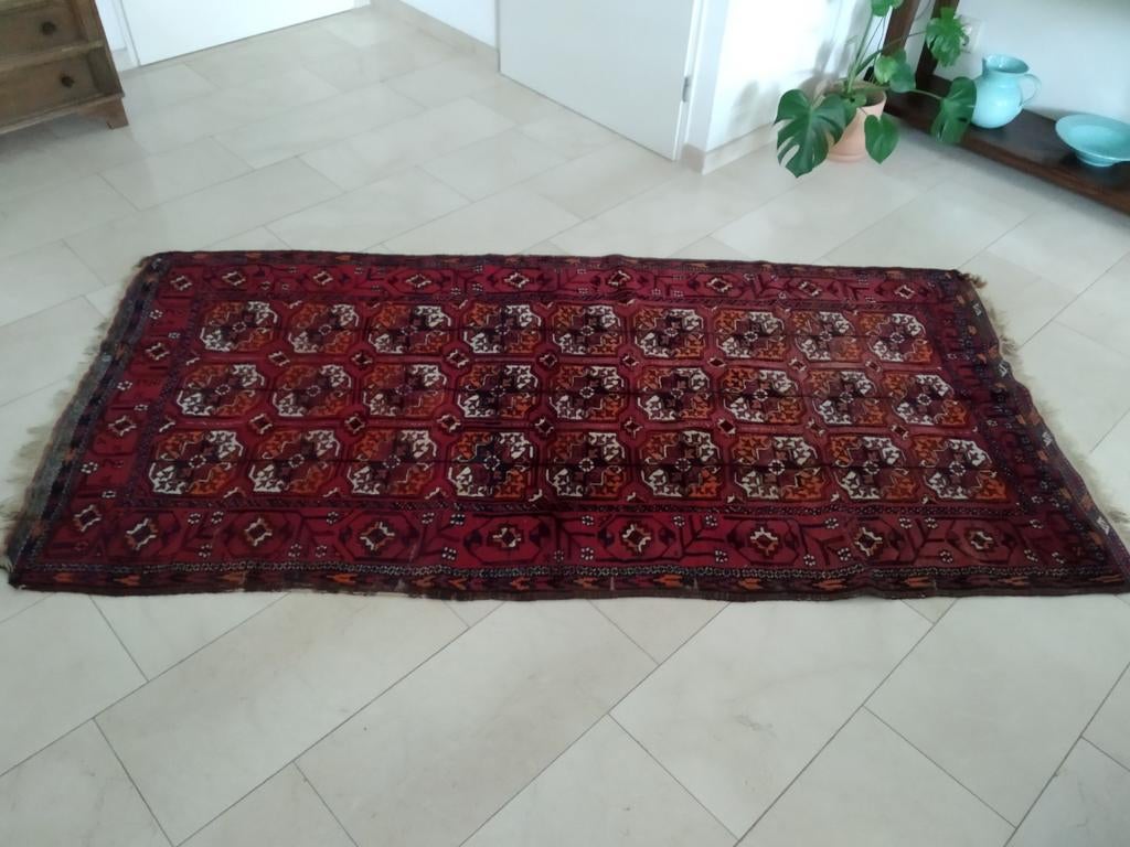 Prachtig handgeknoopt Perzisch tapijt - 240x120 cm, Huis en Inrichting, Stoffering | Tapijten en Kleden, Ophalen, Gebruikt, 100 tot 150 cm