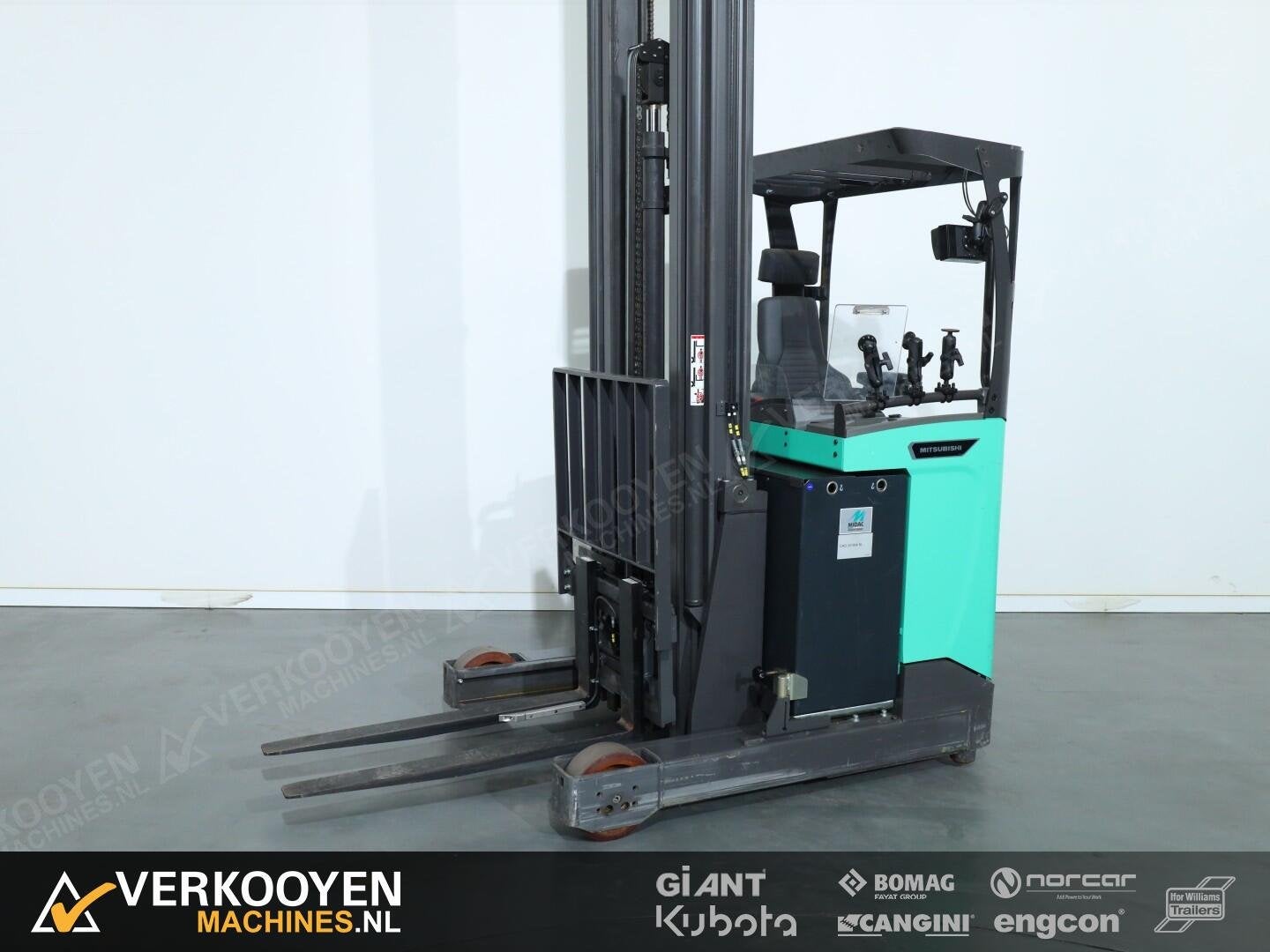 2022 Mitsubishi RB16N3H Reachtruck 10,8m VT1064, 1000 tot 2000 kg, Overige aandrijving, Reachtruck, Mitsubishi