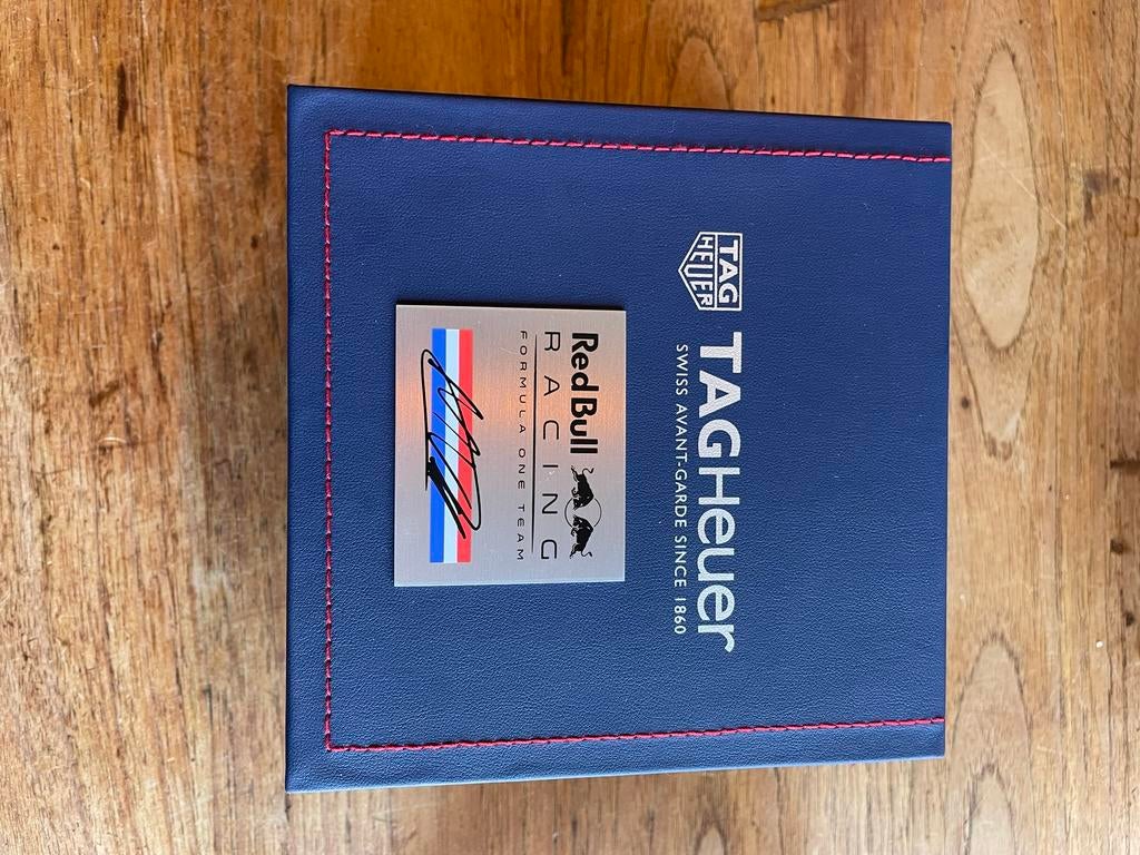 Tag Heuer Max Verstappen editie 256/500 CAZ101B, Sieraden, Tassen en Uiterlijk, Ophalen, Staal, Staal, Polshorloge