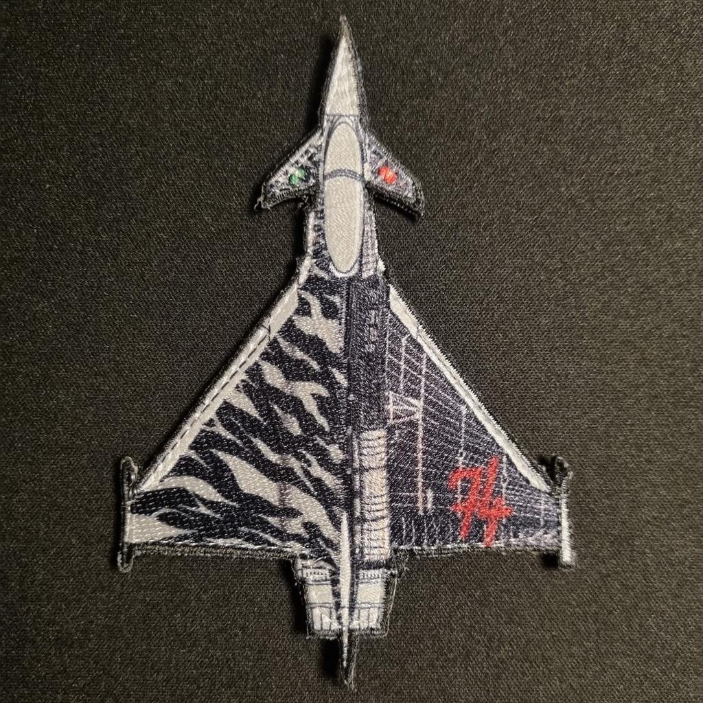 German Air Force TLG74 Eurofighter Patch, Verzamelen, Ophalen of Verzenden, Luchtmacht, Amerika, Embleem of Badge