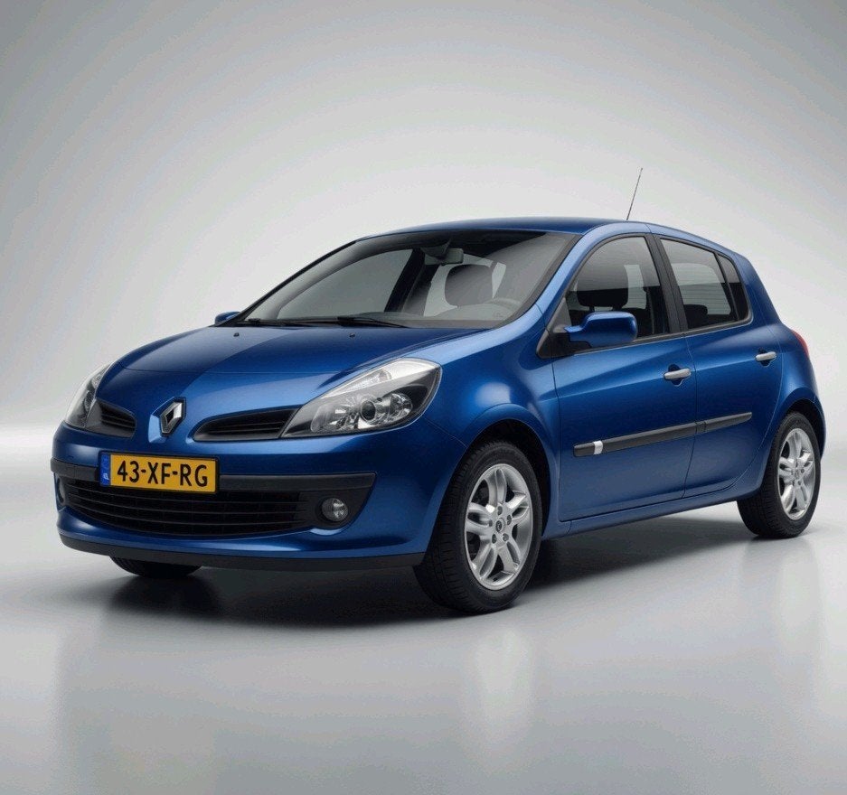 Renault Clio 1.6 16V 82KW Dynamique S, Auto's, Voorwielaandrijving, 4 cilinders, Blauw, Origineel Nederlands