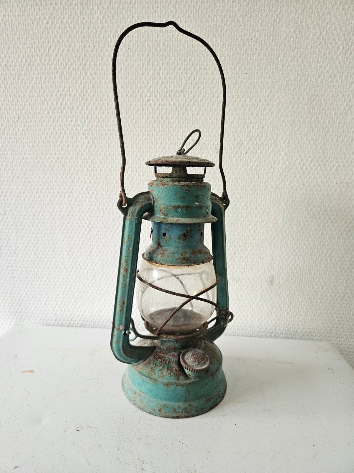 Vintage Feuerhand 275 Stormlamp - Authentieke Decoratie, Antiek en Kunst, Ophalen of Verzenden