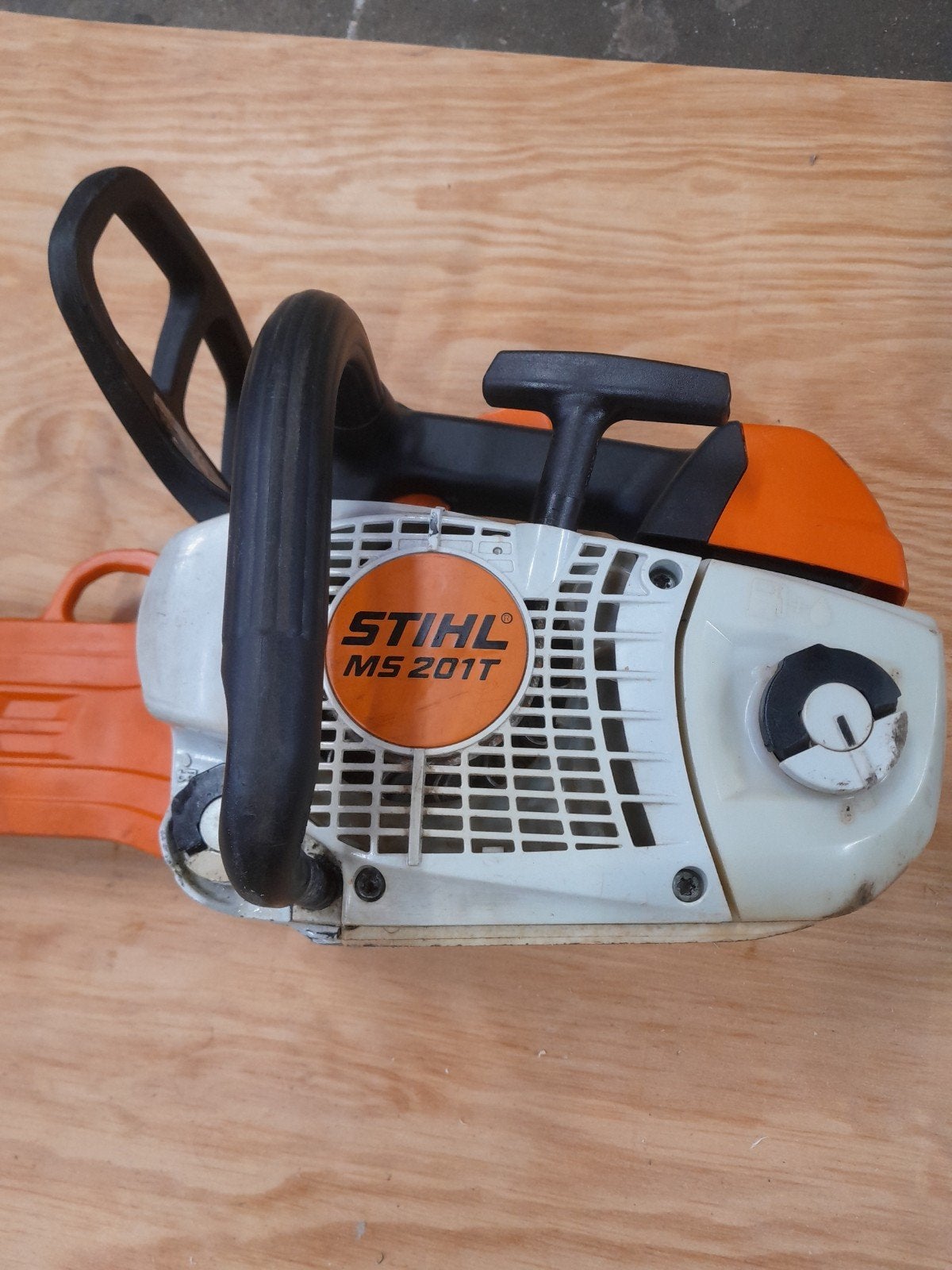 Stihl MS 201T Kettingzaag - Gebruikt, Ophalen of Verzenden, Gebruikt, Boomzaag, Stihl