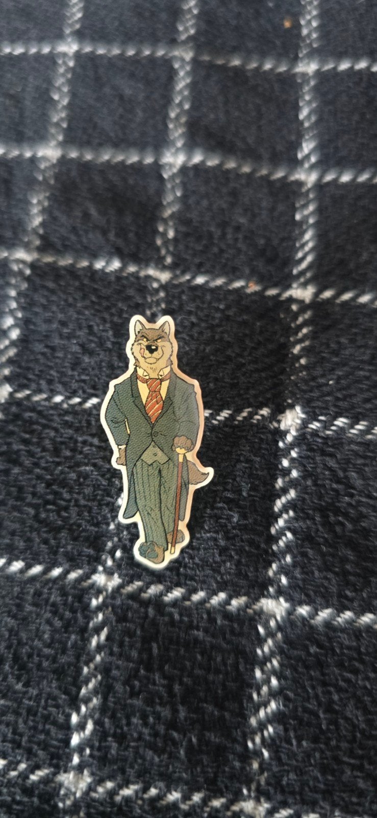 Efteling pin wolf, Ophalen of Verzenden, Zo goed als nieuw, Button of Speldje