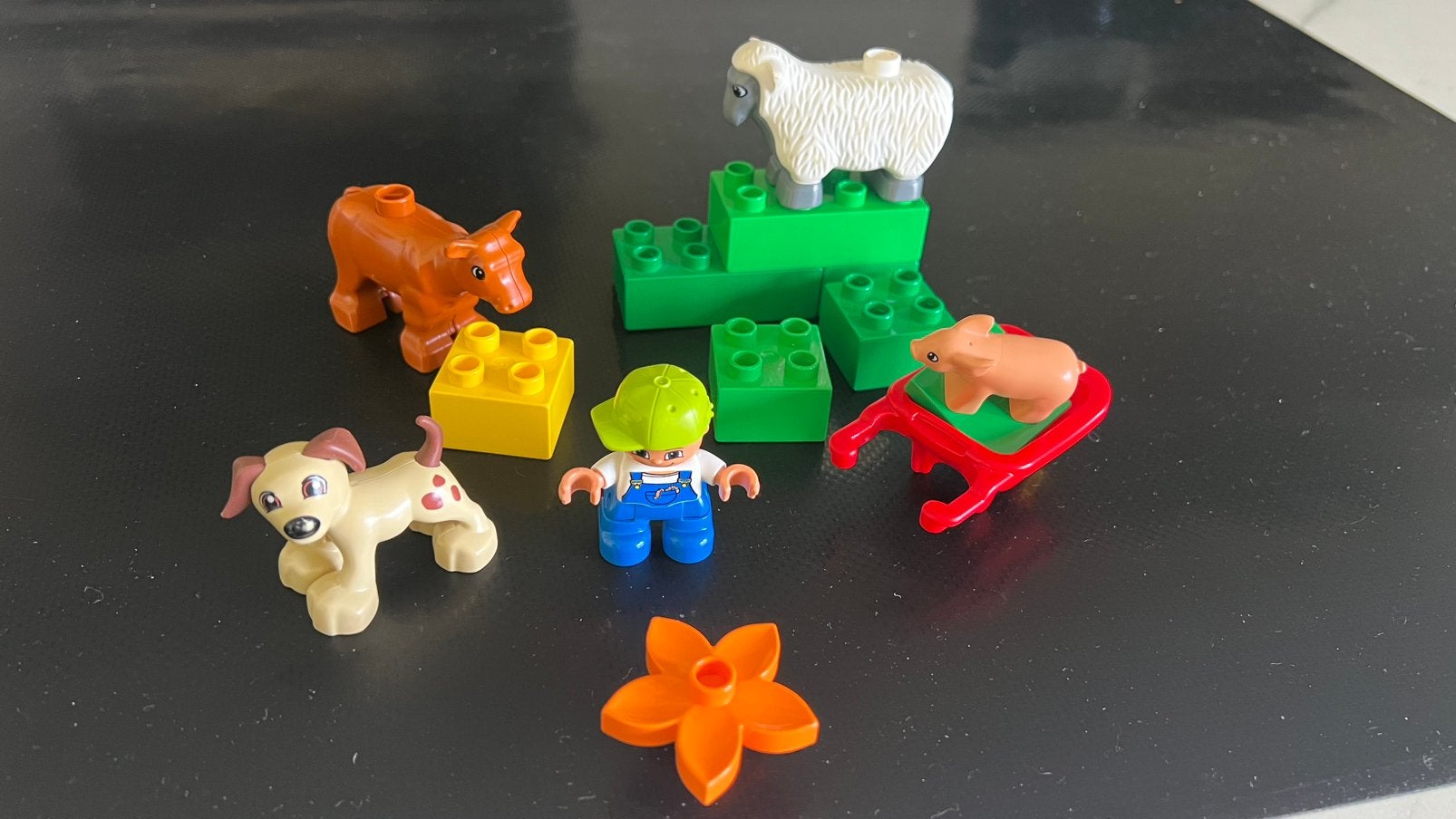 Lego duplo 4972 Boerderij Dieren uit 2007, Kinderen en Baby's, Speelgoed | Duplo en Lego, Inclusief minifiguren, Gebruikt, Ophalen of Verzenden