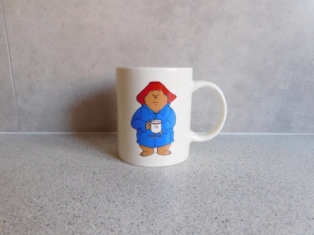 Mok Paddington Beer 2009 Douwe Egberts - 9x8 cm, Overige merken, Keramiek, Vintage, Zo goed als nieuw