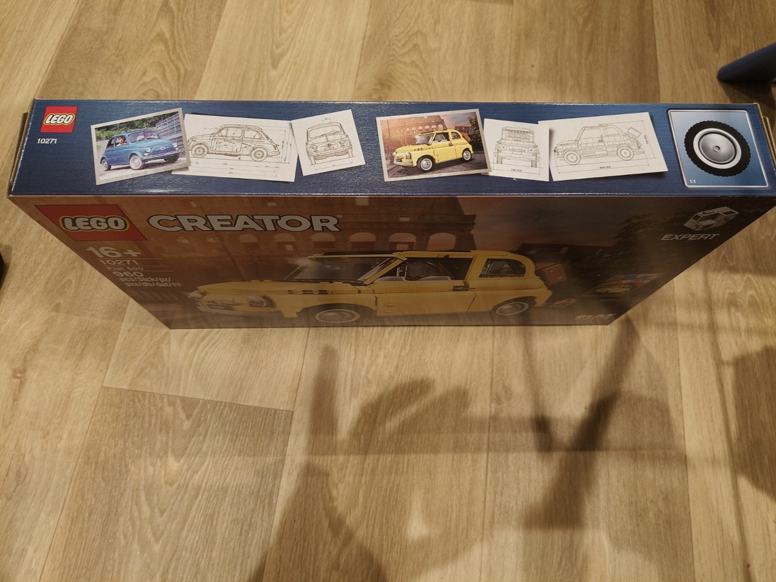 LEGO Creator Expert 10271 Fiat 500 - Nieuw in doos!, Lego, Nieuw, Ophalen of Verzenden, Compleet