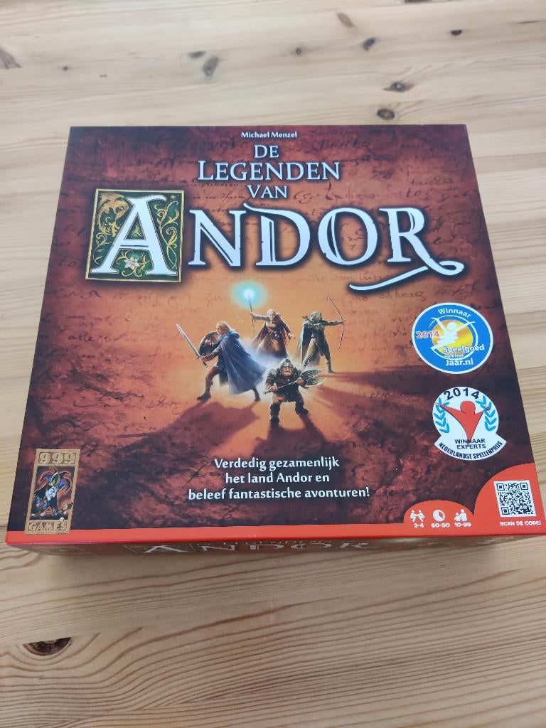 De legenden van Andor, Een of twee spelers, Ophalen of Verzenden, Zo goed als nieuw, 999 Games