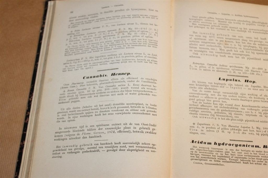 Bijzondere Geneesmiddelleer — D.J. Coster [1876], Antiek en Kunst, Ophalen of Verzenden