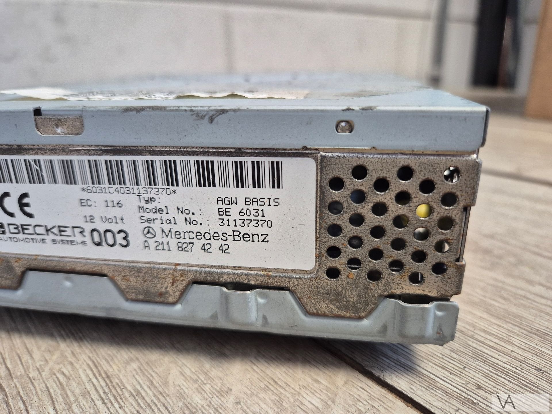 Radio versteker Mercedes E klasse W211 2002-2009 a2118274242, Ophalen of Verzenden, -, -, -