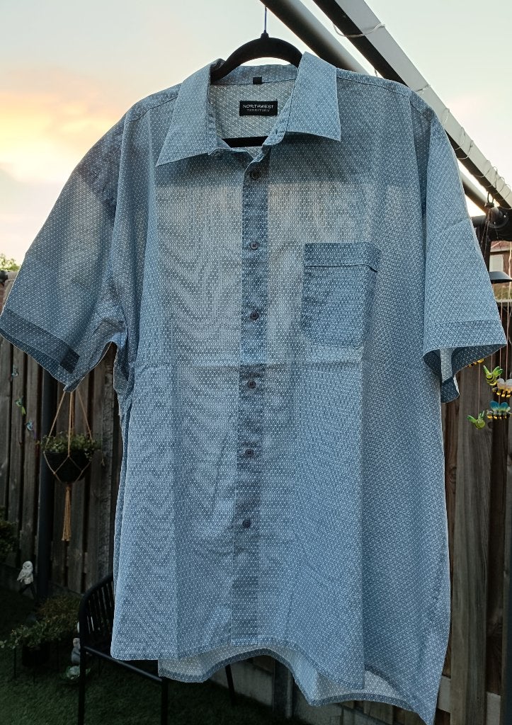 blouse overhemden heren maat xxl, Blauw, Ophalen of Verzenden, Zo goed als nieuw, Northwest Territory