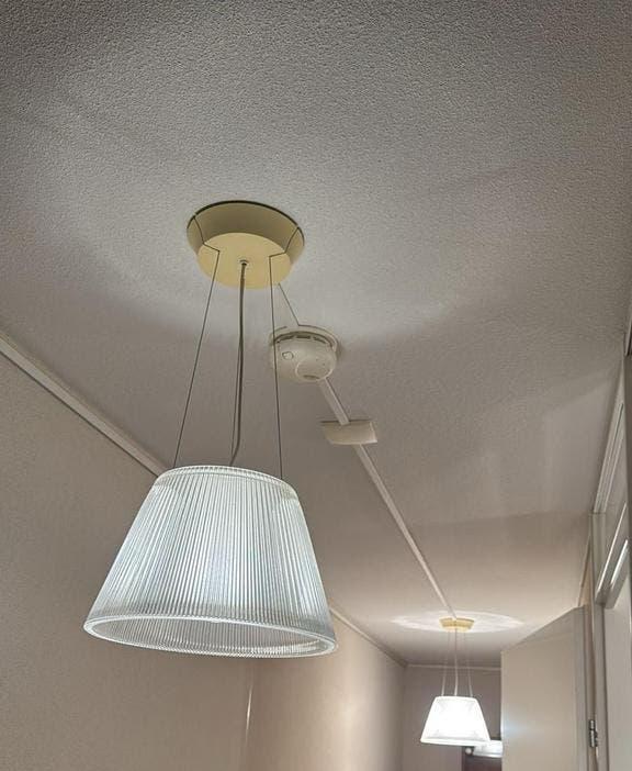 Flos Romeo Moon S2 lampen, Huis en Inrichting, Lampen | Plafondlampen, Zo goed als nieuw, Ophalen