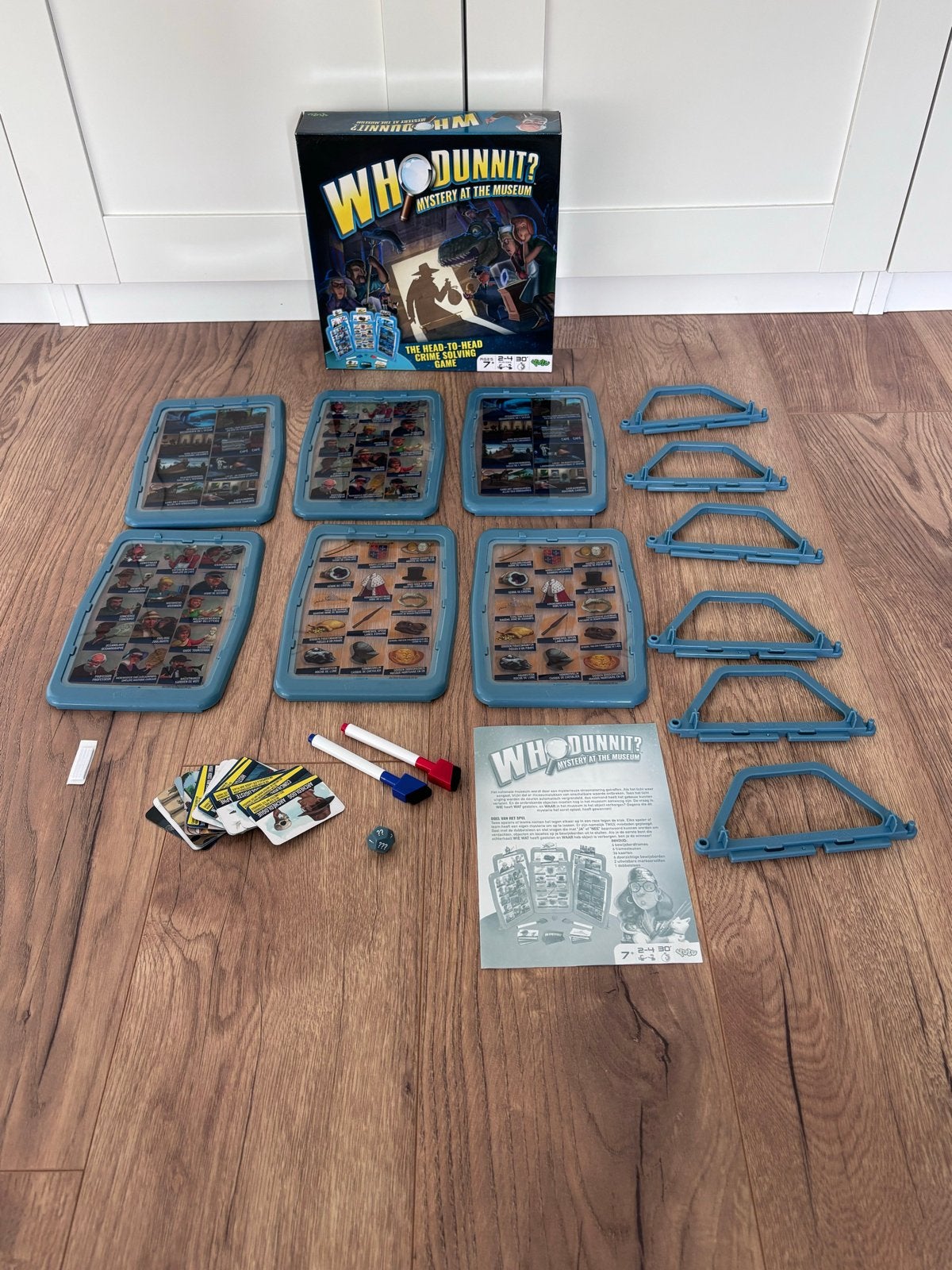 Whodunnit? Mystery at the Museum Bordspel, Een of twee spelers, Ophalen of Verzenden, Zo goed als nieuw