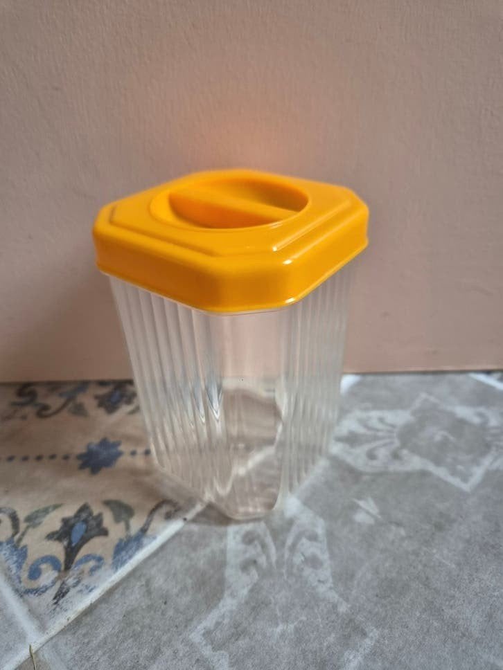 Retro voorraadbusje  🌼, Ophalen of Verzenden, Oranje