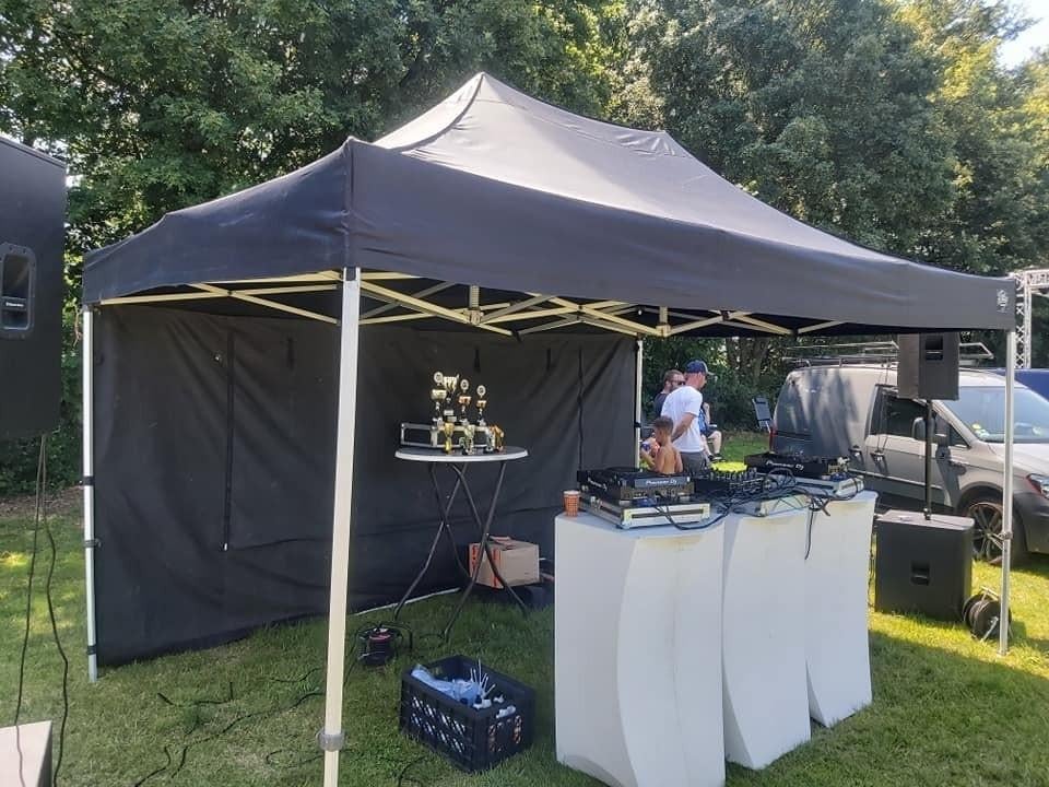 Professionele party tent huren Apeldoorn. Gratis bezorgd, Ophalen of Verzenden, 5 tot 8 meter, Opvouwbaar