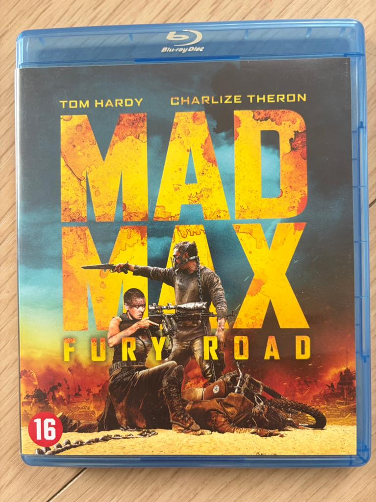 Mad Max Fury Road Blu-ray Tom Hardy Actie (Geen 4K), Cd's en Dvd's, Blu-ray, Ophalen, Zo goed als nieuw, Actie