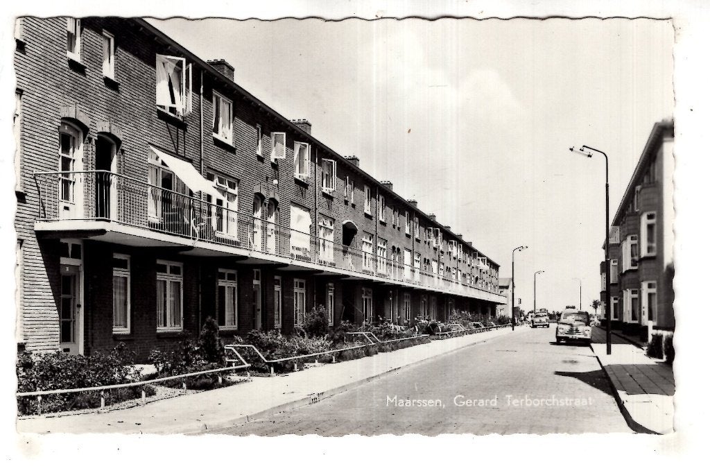 Maarssen aan de vecht  Terborchstraat, Verzenden, 1940 tot 1960, Ongelopen, Utrecht