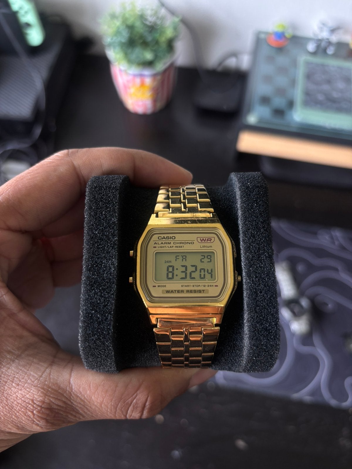 Casio horloges, Ophalen of Verzenden, Staal, Overige merken, 1960 of later