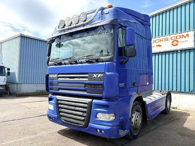 DAF XF 105.460 ATE SPACECAB 4x2 (EURO 5 / ZF12 MANUAL GEARBO, Euro 5, Achterwielaandrijving, Blauw, Bedrijf