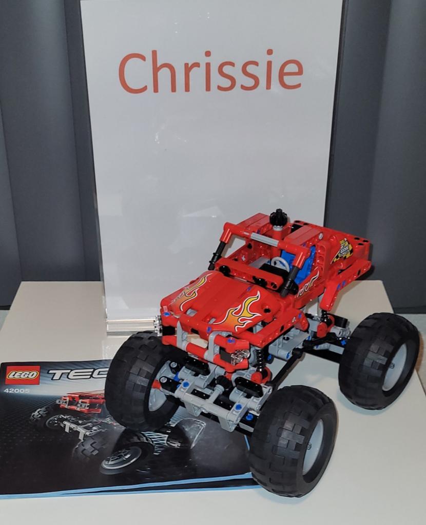 Lego Technic 42005 Monster Truck - Zo goed als nieuw, Kinderen en Baby's, Speelgoed | Duplo en Lego, Ophalen, Lego, Compleet, Zo goed als nieuw
