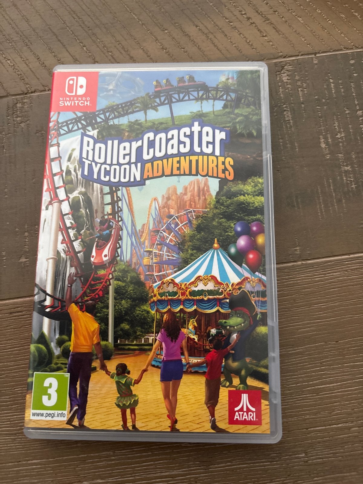 RollerCoaster Tycoon Adventures Nintendo Switch, 1 speler, Ophalen of Verzenden, Zo goed als nieuw, Vanaf 3 jaar