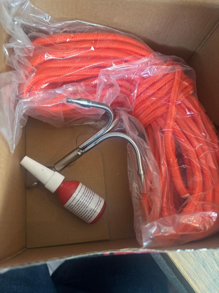 Nieuwe werphaak met touw van magfishion, Ophalen of Verzenden, Nieuw