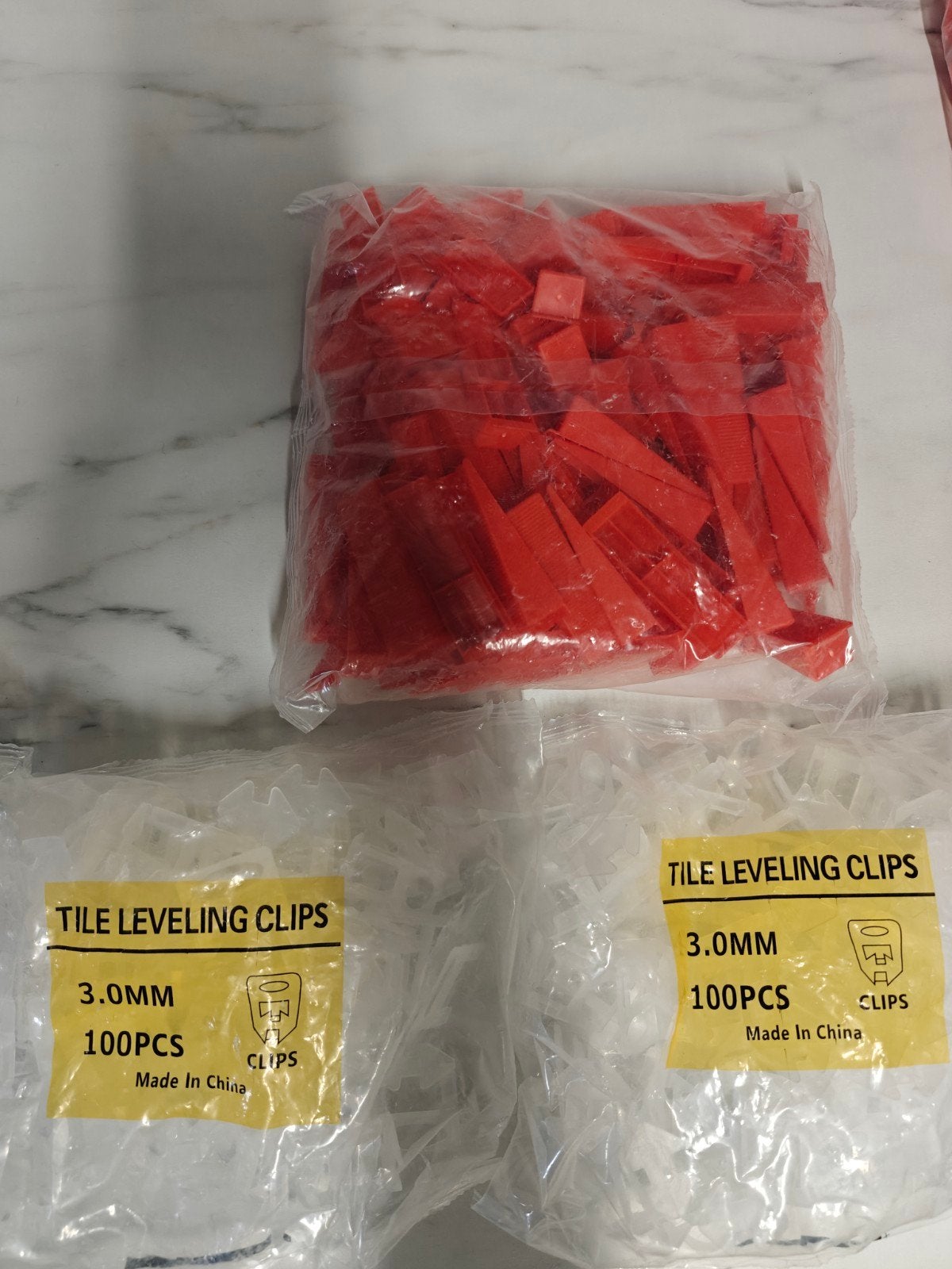 Tegel Levelling Systeem - 400 keggen en 700+ clips, Ophalen of Verzenden, Nieuw