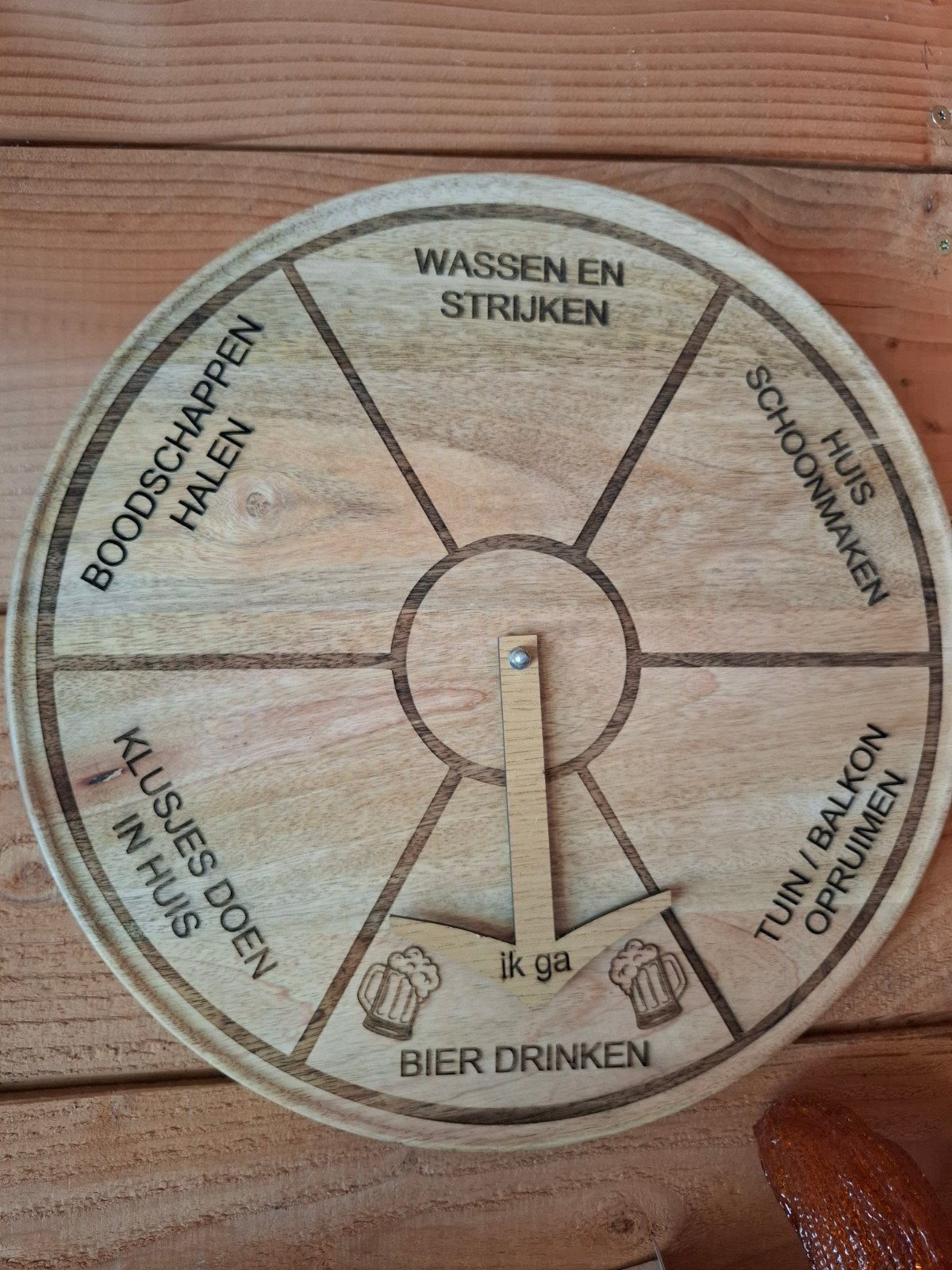rad van Fortuin. bier drinken mancave, Ophalen