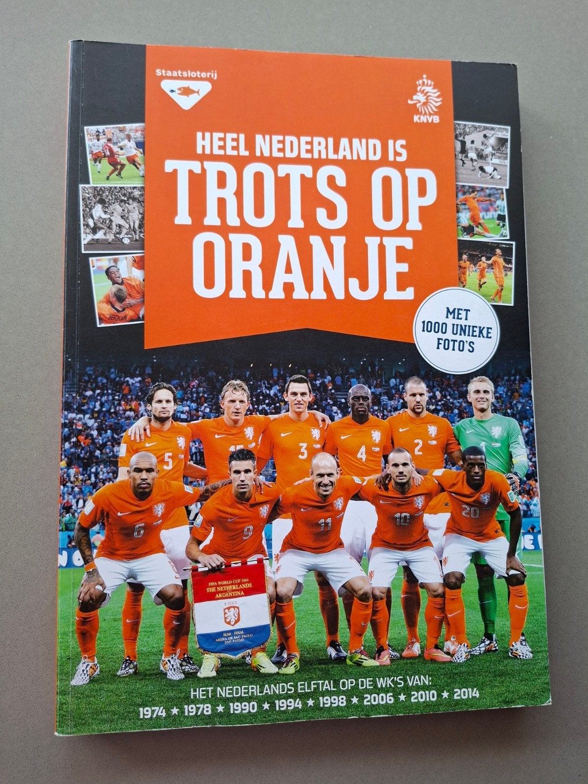 Boek Trots op Oranje, Boeken, Ophalen of Verzenden, Zo goed als nieuw, Balsport