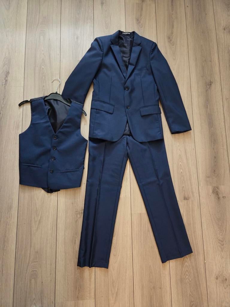 Pak maat 152 / 12. Blazer Gilet en Pantalon, Kinderen en Baby's, Kinderkleding | Maat 152, Ophalen, Nieuw, Jongen