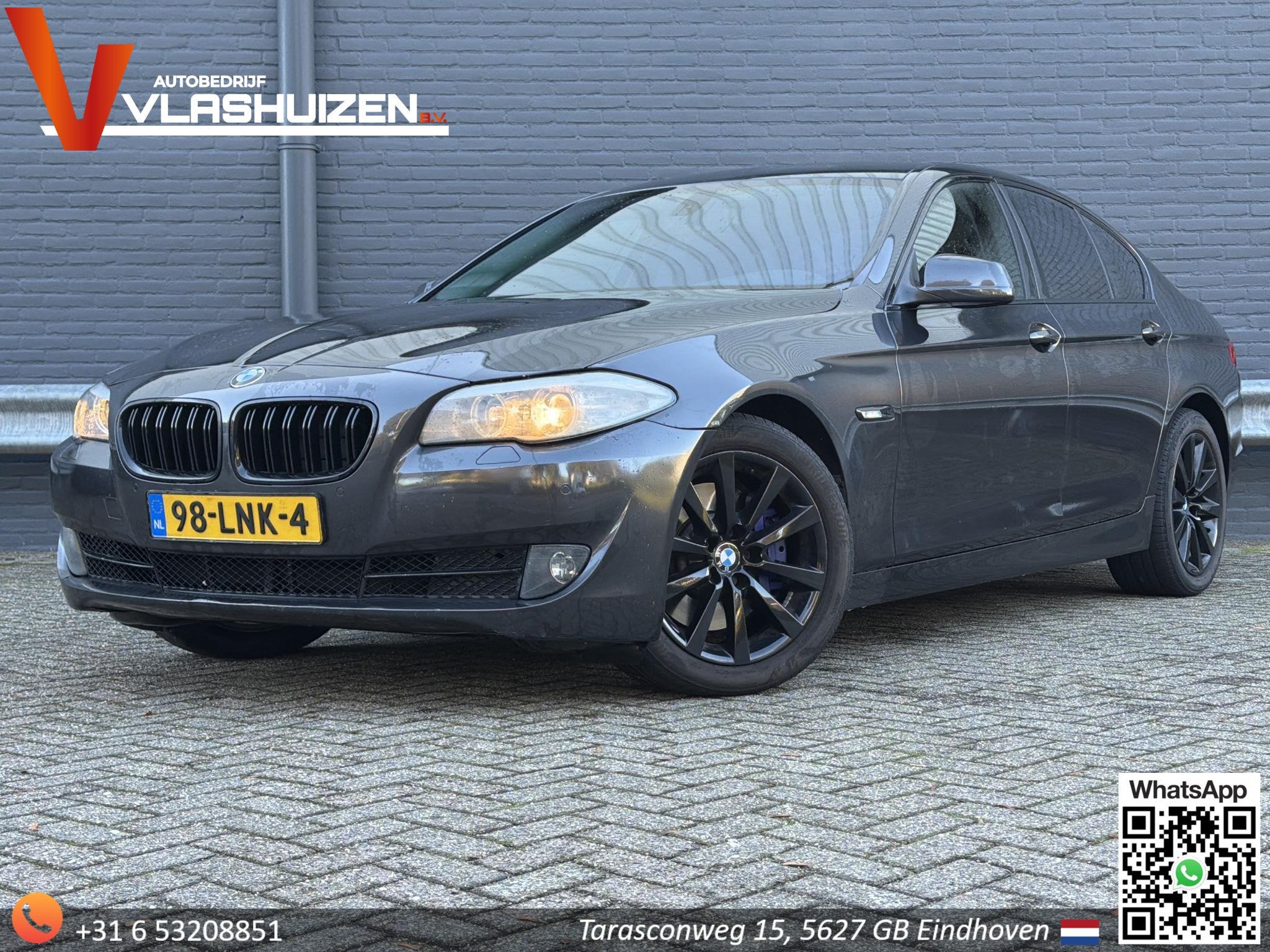 BMW 5-serie 528i Executive, Auto's, Euro 5, Gebruikt, 2996 cc, Origineel Nederlands