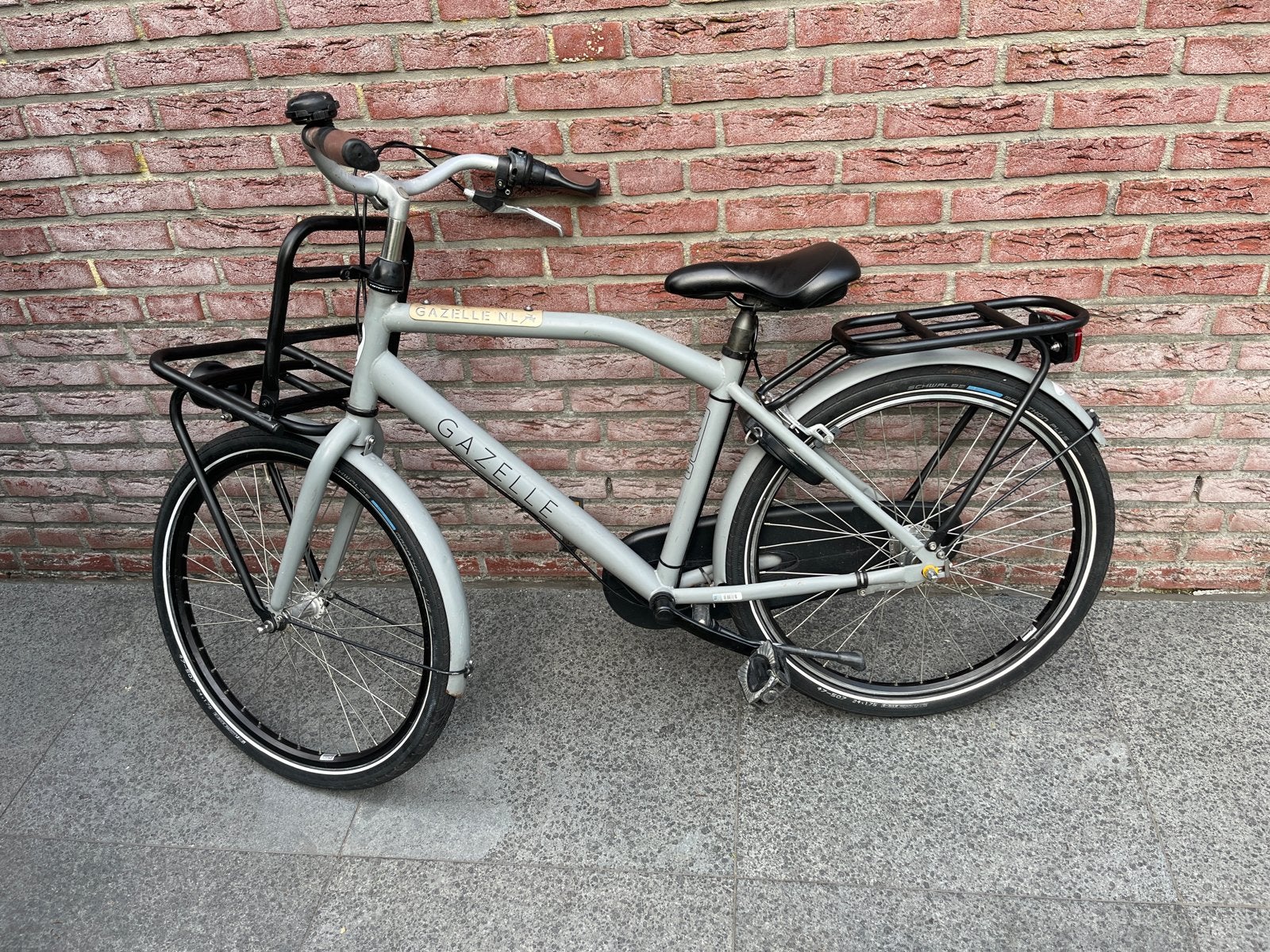 Gazelle heavy duty 24 inch jongens transportfiets., Ophalen, Terugtraprem, Versnellingen, Gebruikt