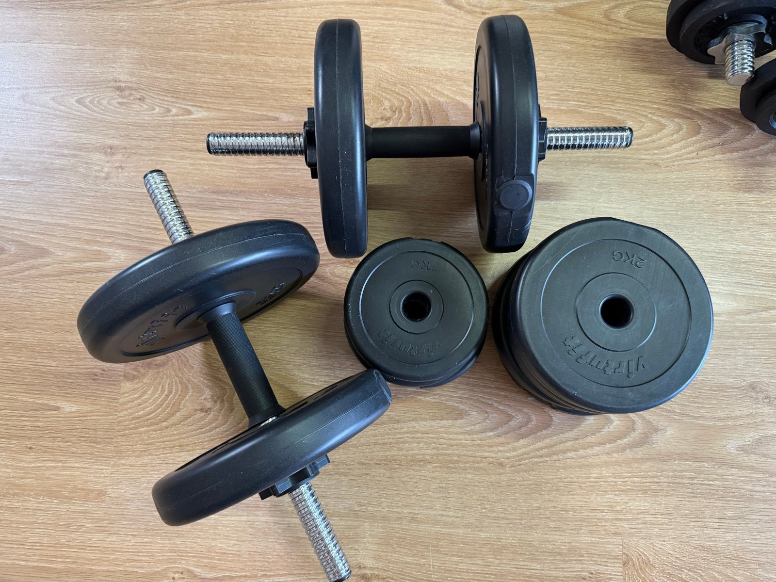 Dumbbell set Halters 30 kg, Ophalen, Zo goed als nieuw, Dumbbell