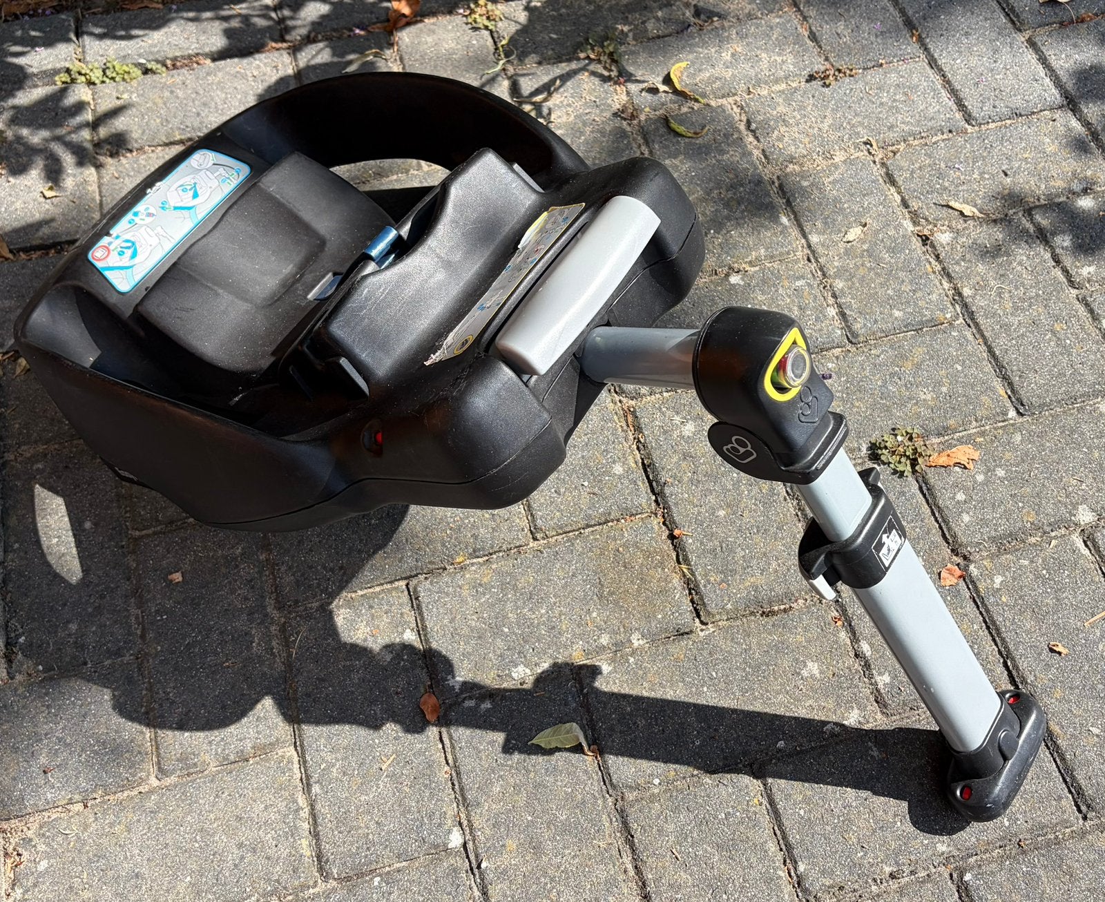 Maxi-Cosi EasyFix basisplaat - voor Isofix of autogordel, Autogordel of Isofix, Gebruikt, Ophalen of Verzenden, 0 t/m 13 kg