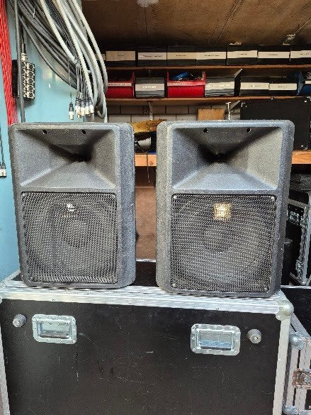 Electro Voice SX200 luidspreker boxen, Gebruikt, Inclusief oplader, Speakerset, Ophalen