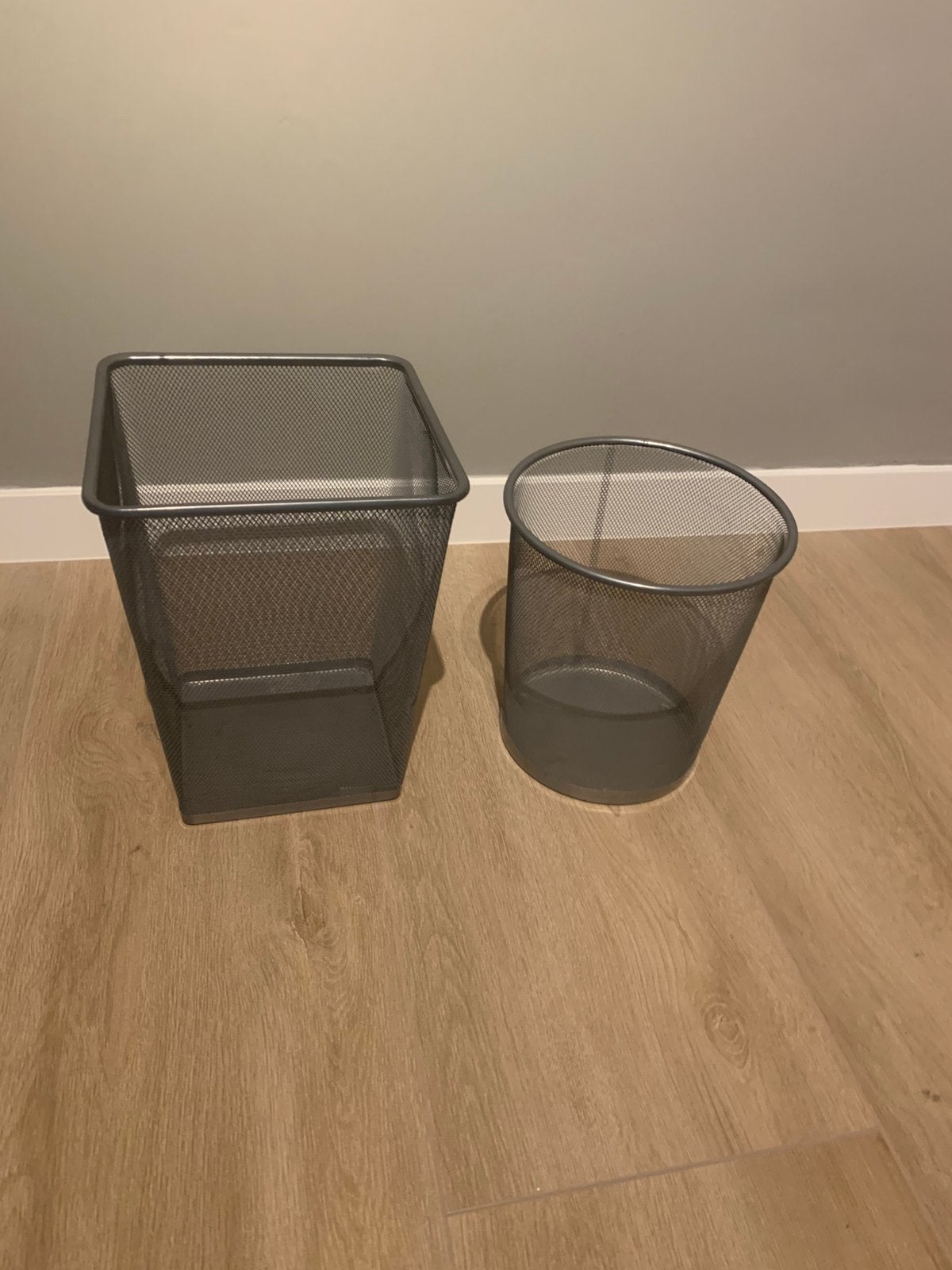 Afvalbakken, Ophalen, Kunststof, Gebruikt, 40 liter of meer