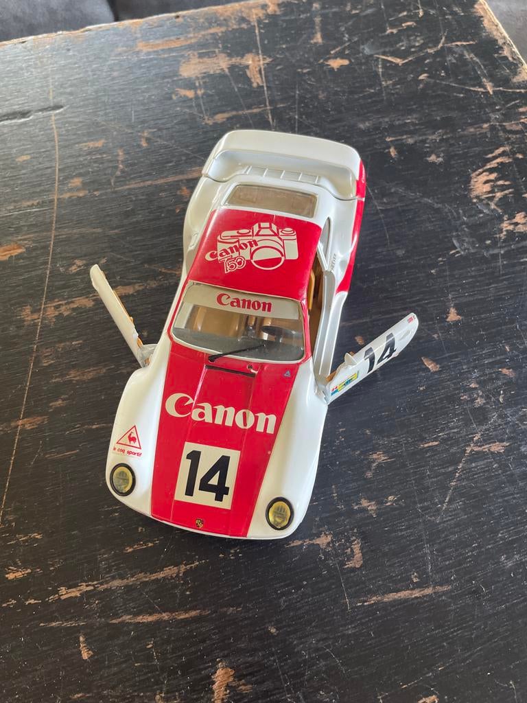 Modelauto Porsche 935 'Canon' #14 - Vintage Speelgoed, Hobby en Vrije tijd, Modelauto's | 1:18, Ophalen of Verzenden, Gebruikt