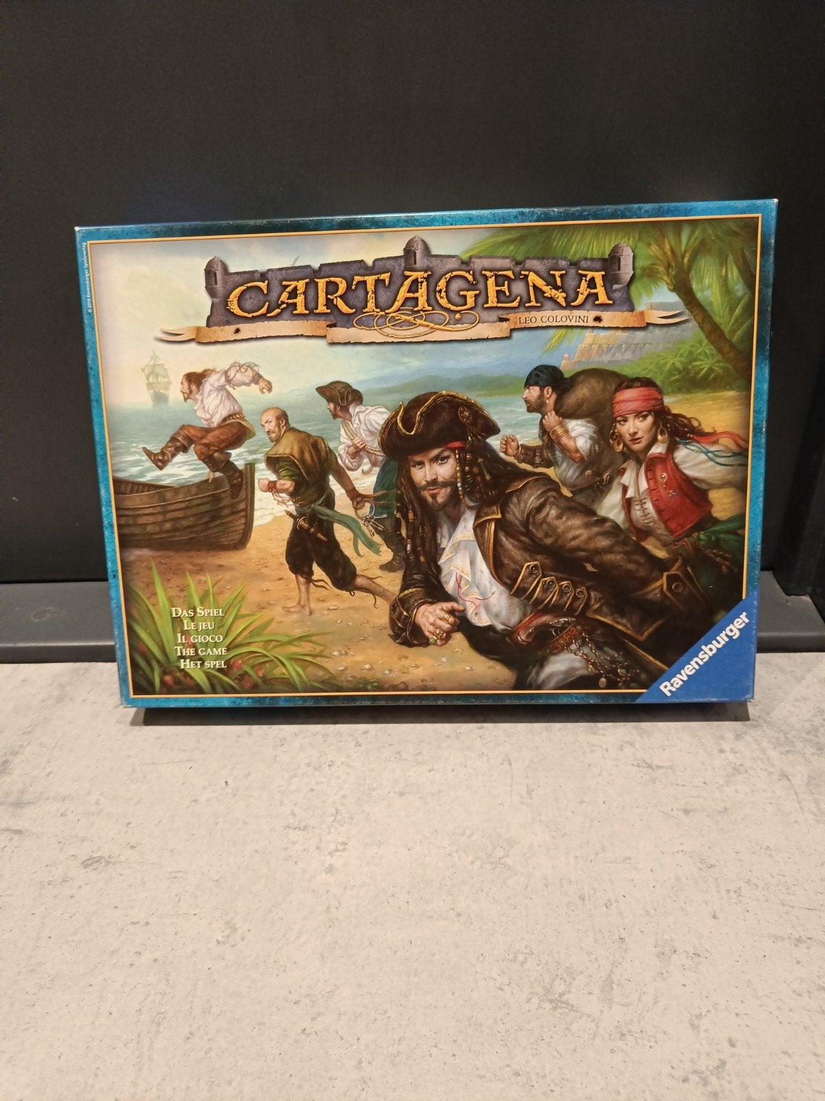 Cartagena Bordspel - Ontsnap uit de gevangenis!, Een of twee spelers, Ophalen of Verzenden, Zo goed als nieuw, Ravensburger